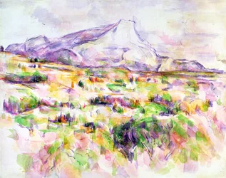 Mont Sainte-Victoire desde Les Lauves, 1902-06